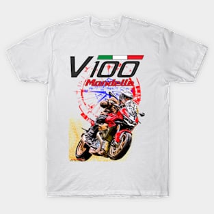 mandelo guzzi 100 moto T-Shirt